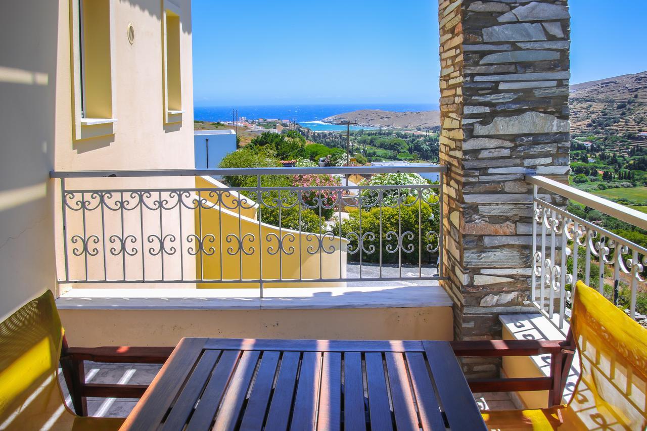 Ándros Villa View Studios מראה חיצוני תמונה
